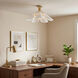 Milton 5 Light 25.25 inch Light Gold Pendant Ceiling Light
